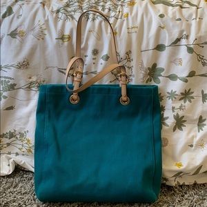 Blue Michael Kors Shoulder Bag